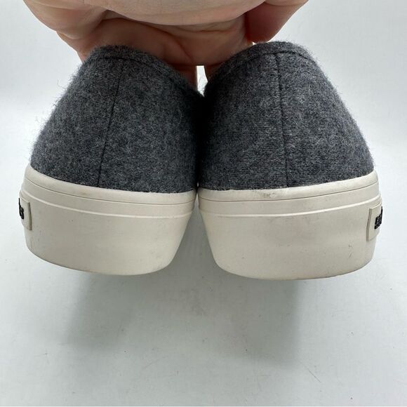 SEAVEES Men’s Gray Legend Seachange Biodegradable Flannel Sneakers NEW Sz 8 - Picture 5 of 12